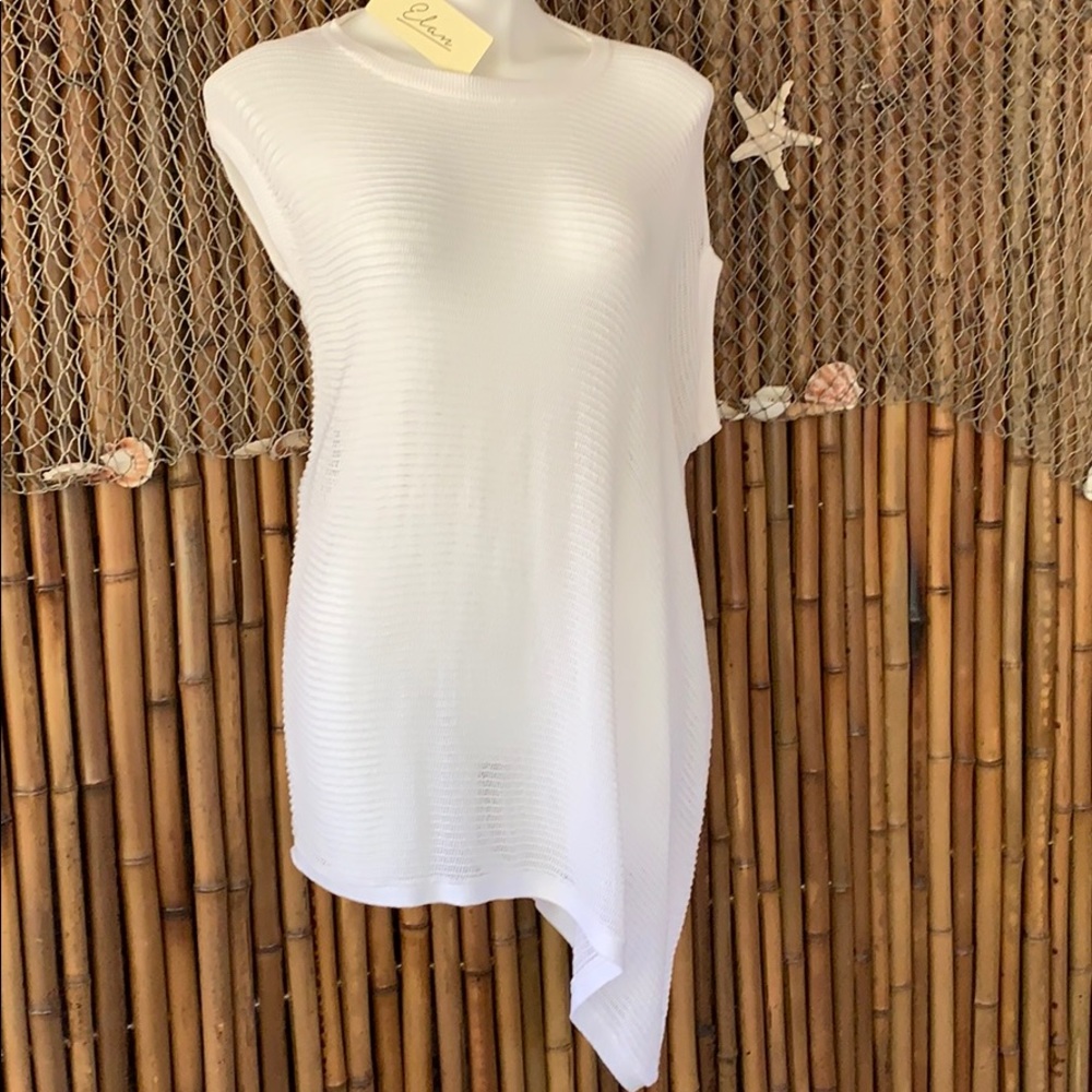 Elan Sweater w/Asymmetrical Side